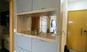 Imagem 3: Flat em frente ao Shopping Anália Franco, 55 m2, 01 quarto, ar condicionado, varanda e 02