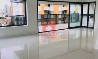 Imagem 1: Com, 193m2, 4 dormitórios, 3 suítes, 4 vagas. Porcelanato especial em toda a área social