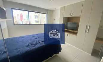 Imagem 5: Apartamento com 1 dormitório para alugar, 30 m² por R$ 2.102,00/mês - Ilha do Leite - Reci