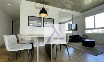 Imagem 3: Apartamento com 1 dormitório para alugar, 70 m² por R$ 6.799,46/mês - Berrini - São Paulo