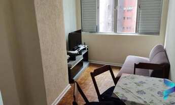 Imagem 2: Apartamento com 1 dormitório para alugar, 42 m² por R$ 1.900,00/mês - Itararé - São Vicent