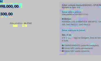 Imagem 5: Apartamento com 2 dormitórios à venda, 66 m² por R$ 298.500 - Vila Constança - São Paulo/S