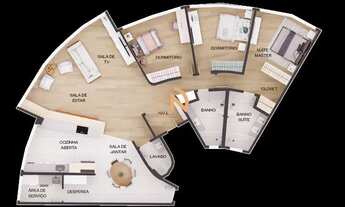 Imagem 6: Apartamento no Condomínio Morada das Torres do Sol