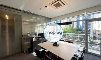 Imagem 3: Escritório mobiliado pronto para uso na Berrini