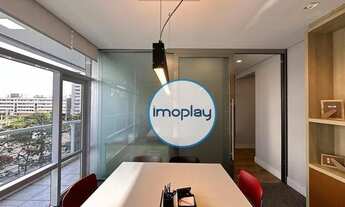 Imagem 4: Escritório mobiliado pronto para uso na Berrini