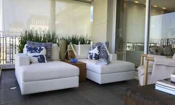 Imagem 7: Apartamento no Parque Cidade Jardim com vista deslumbrante de SP