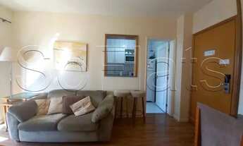 Imagem 5: Flat disponível para locação entre a Av. Berrini e Marg Pinheiros, com 02 dorms e cozinha