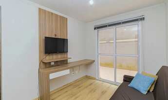 Imagem 2: Apartamento com 1 dormitório para alugar, 46 m² por R$ 2.300+taxas/mês -aceita pet- Centro