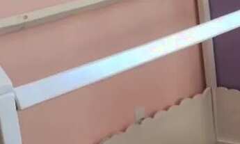 Imagem: Cama de solteiro montessoriana infantil