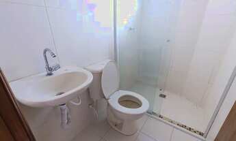 Imagem 5: 2 quartos sendo 1 suíte, sala, cozinha, banheiro com box blindex, área de serviço, varanda