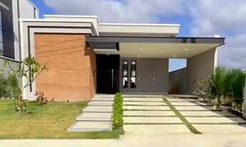 Imagem 1: Casa plana com piscina, varanda gourmet e 3 suites