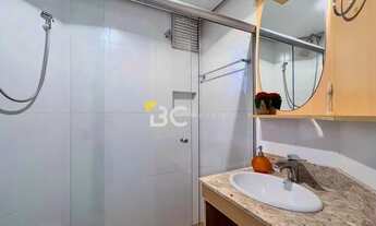 Imagem 2: BC Imóveis aluga excelente apartamento mobiliado completo, com 3 dormitórios e churrasquei