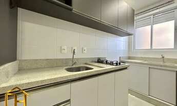 Imagem 6: Apartamento semi mobiliado com 1 quarto no bairro Bucarein, sacada fechada com churrasquei