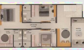 Imagem 5: Casa de condomínio sobrado para venda com 190 metros quadrados com 4 quartos