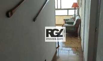 Imagem 2: Apartamento com 3 dormitórios para alugar, 110 m² por R$ 6.284,31/mês - Aparecida - Santos