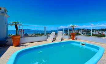 Imagem: Cobertura plana com vista mar, piscina exclusiva