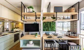 Imagem 2: 1 E 2 DORMITÓRIOS COM VARANDA!!!!