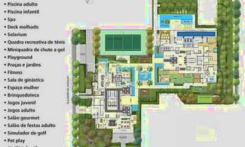 Imagem 3: Apartamento garden mobiliado 3 quartos (2 suítes), 4 vagas, 201.5m2, à venda e para locaçã