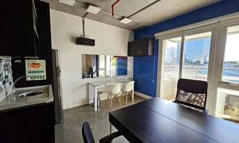 Imagem 6: Sala comercial para locação na Barra Funda, 34 metros, mobiliada, copa, varanda,1 banheiro