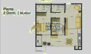 Imagem: Apartamento 2 dormitorios, 1 Suite, 1 Vaga