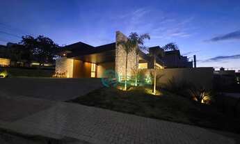 Imagem 4: Casa com 4 dormitórios à venda, 271 m² por R$ 3.200.000,00 - Condomínio Gran Royalle - Lag