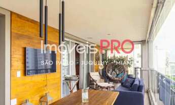 Imagem 2: Excelente apartamento com 216 m2, 4 dormitórios, 2 sacadas e varanda gourmet no Campo Belo