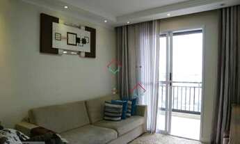 Imagem 6: Apartamento com 3 dormitórios à venda, 80 m² por R$ 524.000 - Chácara Agrindus - Taboão da