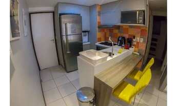 Imagem 4: Flat com 2 dormitórios à venda, 64 m² por R$ 1.150.000,00 - Praia Muro Alto - Ipojuca/PE