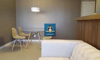 Imagem 5: Elegante Ap. 1 dorm/suíte, 2 banh., 54m2, sem Caução, mobiliado, ar cond., varanda, 1 vaga