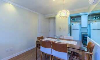 Imagem 7: Apartamento 2 dormitórios , semimobiliado ,andar alto com duas suítes, lavabo e vaga dupla