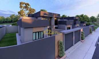 Imagem 2: Casa lineares independentes na quadra da praia de Costazul com quintal, 2 quartos à venda