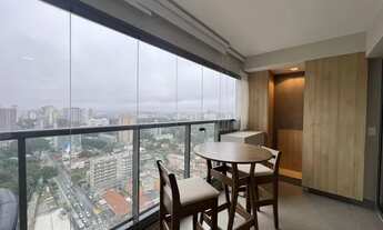 Imagem 2: Apartamento para aluguel com 51 metros quadrados com 1 quarto em Santo Amaro - São Paulo