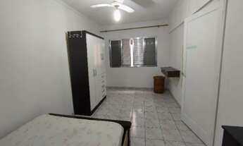 Imagem 4: Apartamento 01 dormitorio-mobiliado-garagem para carro e moto-Forte-Praia Grande-SP