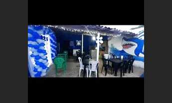 Imagem 3: Vendo espaço para eventos completo com mesas e cadeiras churrasqueira comgelador