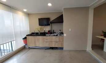 Imagem 4: Apartamento mobiliado com 2 dormitórios e varanda gourmet na Mooca