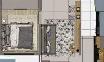 Imagem 4: Apartamento para aluguel com 49 metros quadrados com 1 quarto em Pinheiros - São Paulo - S