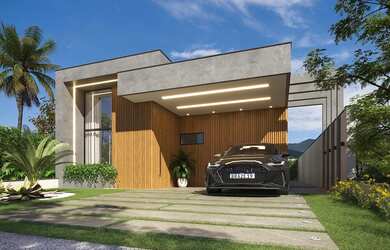 Imagem 2: Casa térrea no Mosaico 150m² com 3 Suítes em Ponta Negra - Manaus - AM