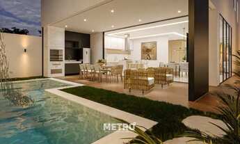 Imagem 6: Casa com 5 suítes, sendo 4 suítes com closet e 1 suíte master com closet, banhei