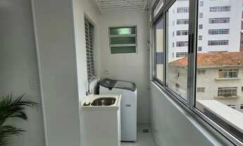 Imagem 4: Locação Apartamento 02 dormitórios 02 banheiros- Ponta da Praia Santos-SP