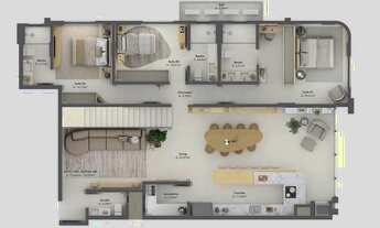 Imagem 7: AURA RESIDENCE Apartamento com 3 dormitórios