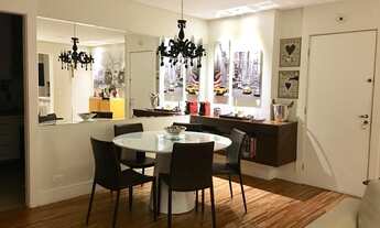 Imagem 2: Cond. Edifício Elegance Morumbi- Lindo, sala com 03 ambientes e varanda com churrasqueira