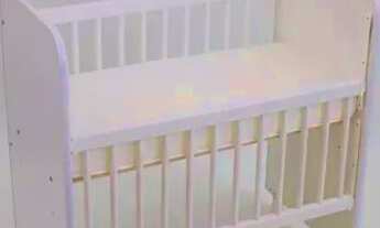 Imagem: Mini Berço Grade Móvel C/ Colchão