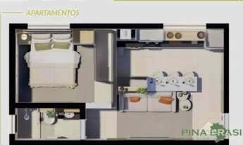 Imagem 7: Apartamento para Venda em Curitiba, Cajuru, 1 dormitório, 1 banheiro