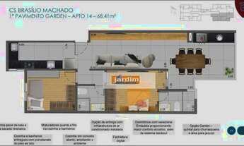 Imagem 2: Apartamento Novo, 2 dormitórios sendo 1 suíte à venda por R$ 665.000 - Centro - São Bernar