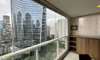 Imagem 2: Apartamento com 1 dormitório para alugar, 62 m² por R$ 12.007/mês - Itaim Bibi - São Paulo