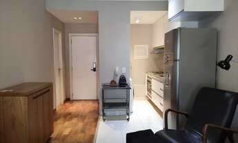 Imagem 7: Apartamento para locação no bairro do Itaim Bibi, São Paulo, SP. Conta com 62m2, Mobiliado