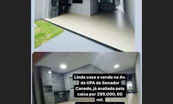 Imagem 4: Linda casa nova a venda na Av. da UPA do Senador Canedo