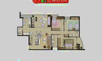 Imagem 2: Apartamento 3 Quartos no Living Comfort - Bairro Dom Pedro