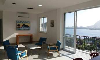 Imagem 4: Cobertura duplex com 2 vagas de garagem. Vista deslumbrante da Lagoa e do Cristo