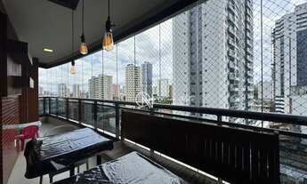 Imagem 7: Luxuoso apartamento no Ed. Amalfi - 110 m2 - 2 suítes - Mobiliado - Fino acabamento - Bati